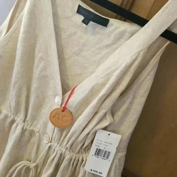 ADRIANO GOLDSCHMIED BEIGE SHIRT - Picture 3 of 3